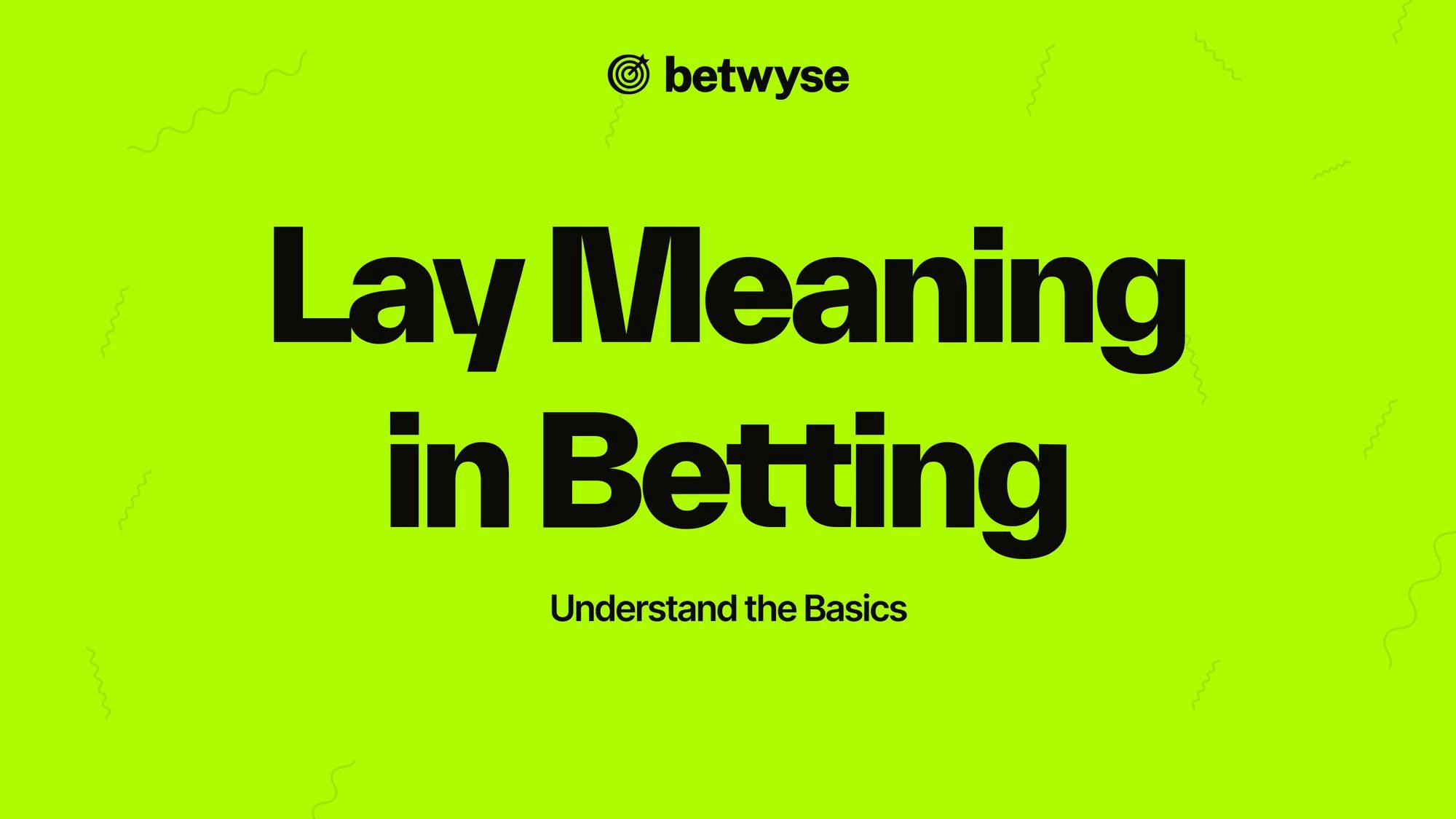 lay meaning in betting image
