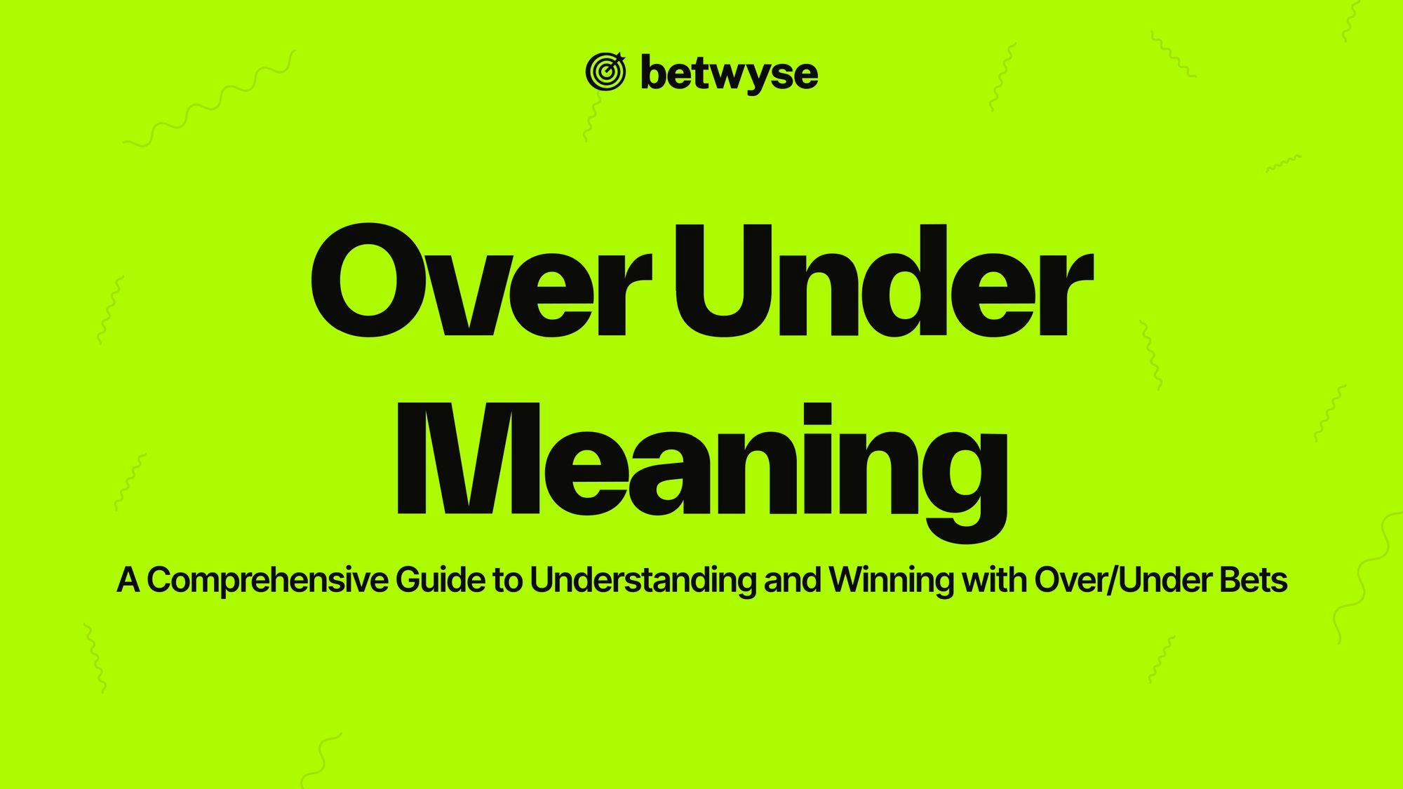 over under meaning
